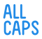 allcaps logo