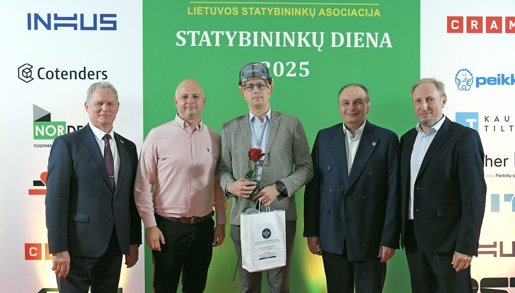 The Engineer Designer of the Year award goes to our colleague!
