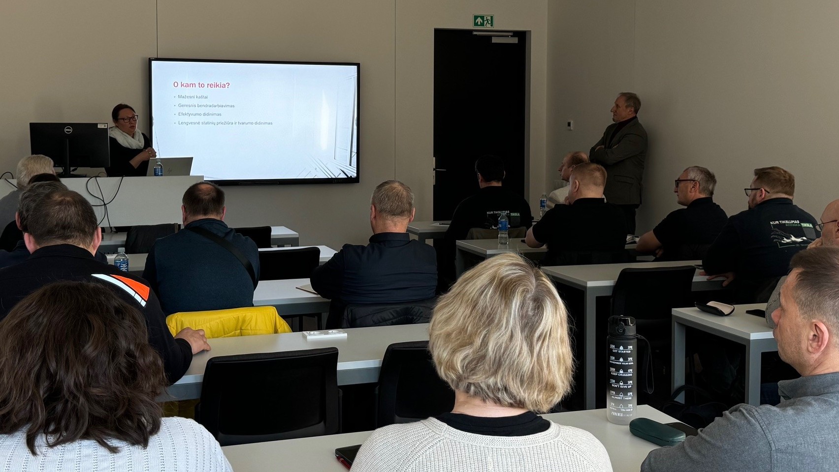 PST Group colleagues shared knowledge with Lithuanian vocational teachers
