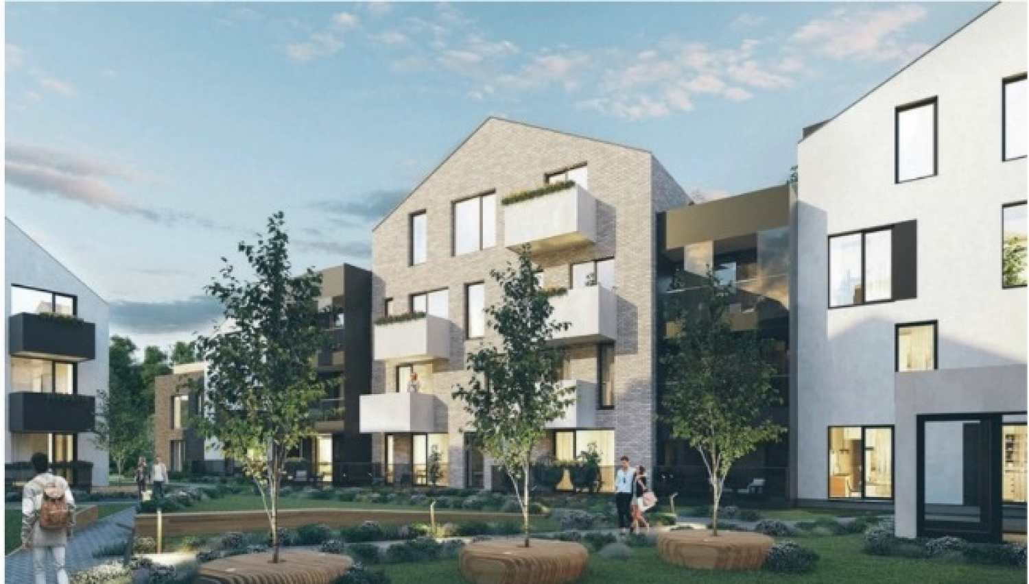 Apartment building complex "Naujasis užupis"